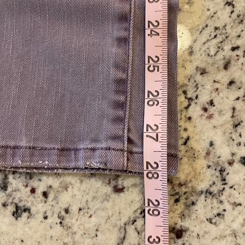 Levis Boyfriend Jeans Womens 6 Medium Purple Relaxed Fit Mid Rise Stretch Denim